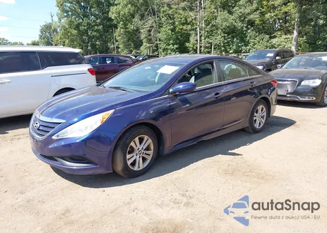 2014 Hyundai Sonata Gls z USA, uszkodzony, nr VIN 5NPEB4AC9EH881372